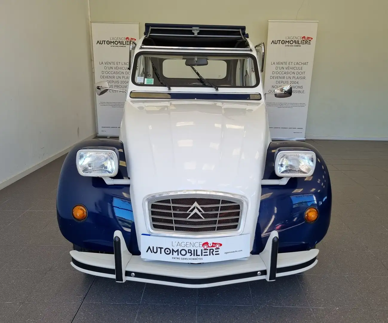 Citroen 2CV 2CV6 JEANS R-Fit  - Electrique Weiß - 2