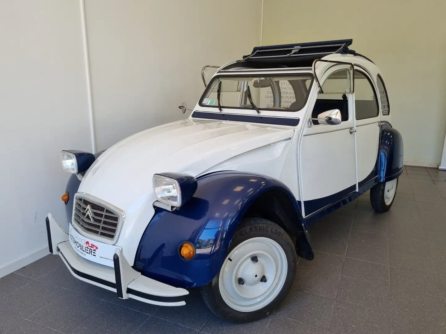 Citroen 2CV 2CV6 JEANS R-Fit  - Electrique Weiß - 1