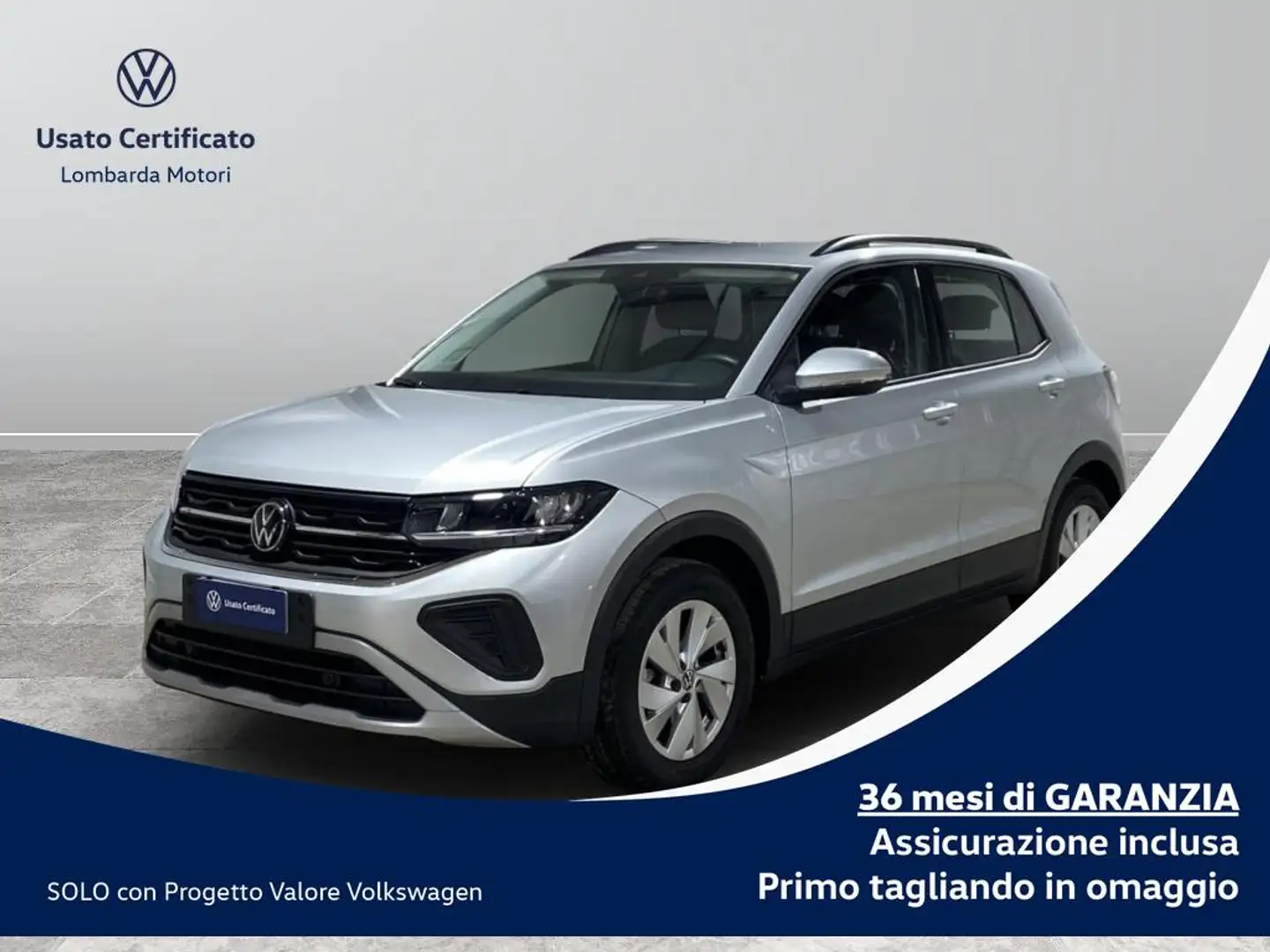 Volkswagen T-Cross 1.0 tsi Edition Plus 95cv Argento - 1