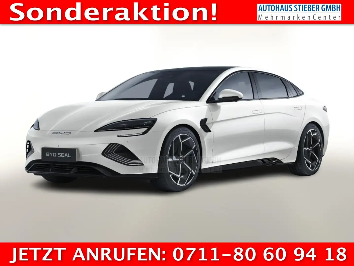 BYD Seal Design 82,5 kWh Pano 360Kam Nav ACC Keyl 230 kW... Bílá - 1