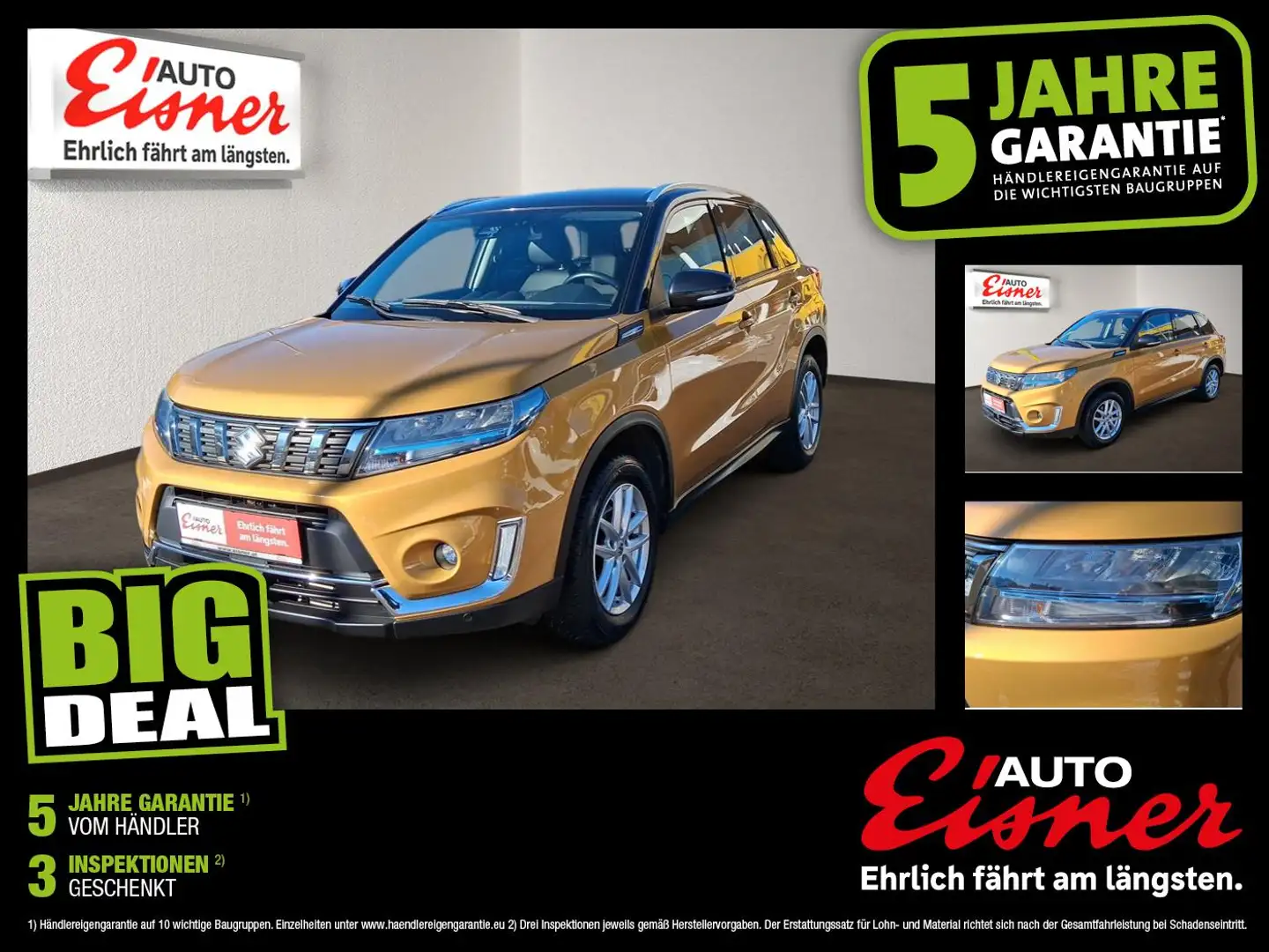 Suzuki Vitara 1.4 GLX DITC HYBR. 4WD Schwarz - 1