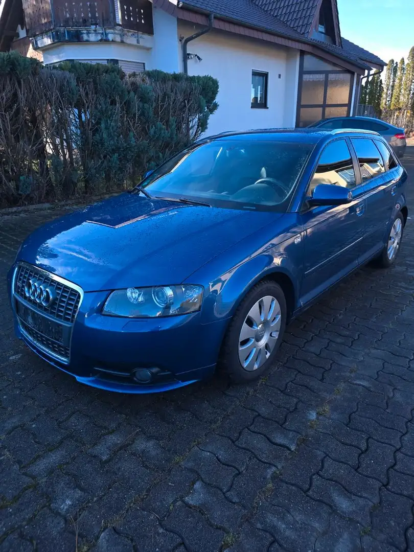 Audi A3 TDI Sportback quattro S-line / Allrad / 5-trg Azul - 1