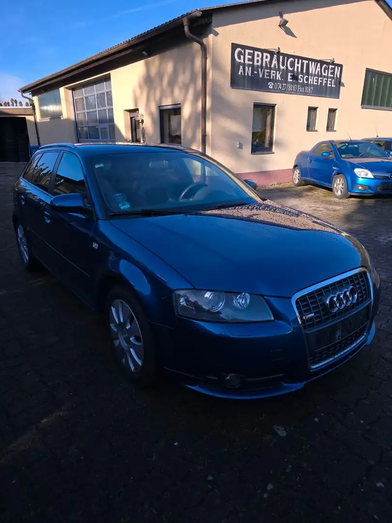 Audi A3 TDI Sportback quattro S-line / Allrad / 5-trg Azul - 2