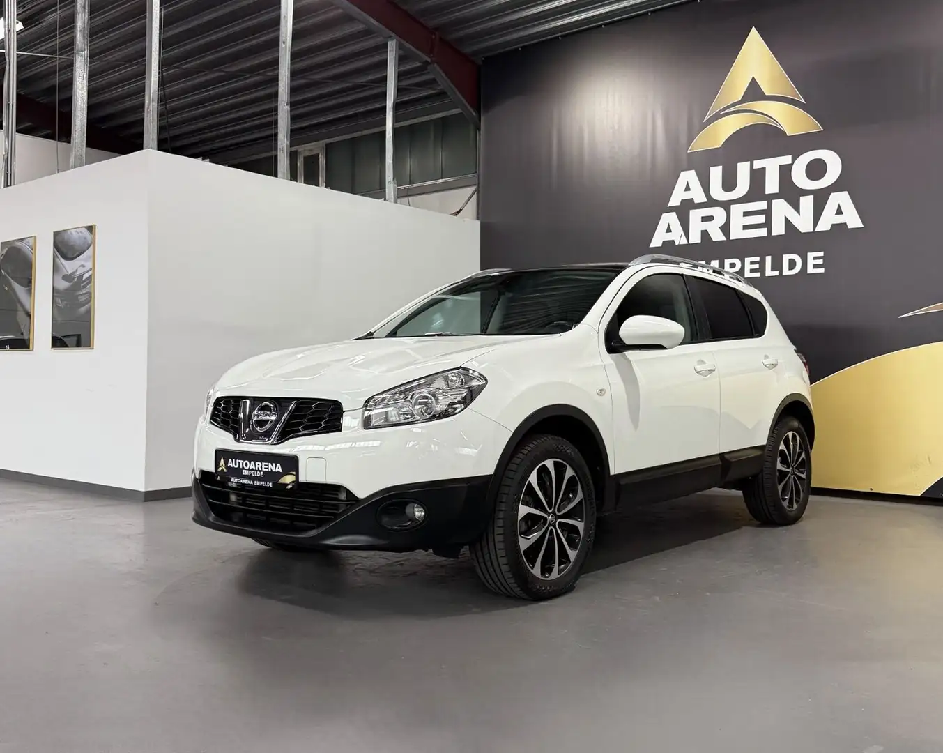 Nissan Qashqai 2.0 dCI I-Way*Pano*Navi*Kamera*Temp*TÜV Weiß - 1