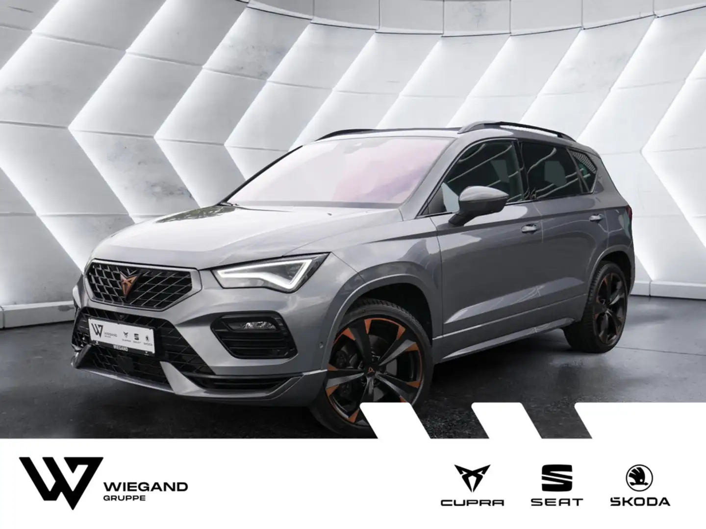 CUPRA Ateca 2.0 TSI 4Drive COPPER ACC LED PANO 360° Grau - 1