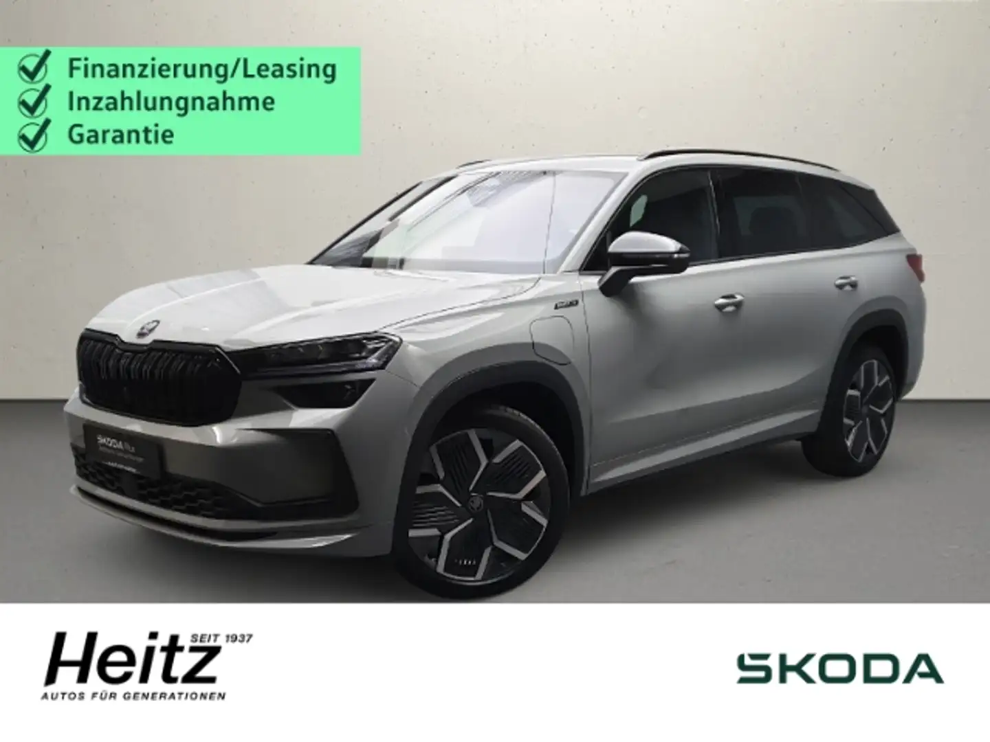 Skoda Kodiaq 1.5 TSI iV DSG Sportline HUD AHK AD Navi Grau - 1