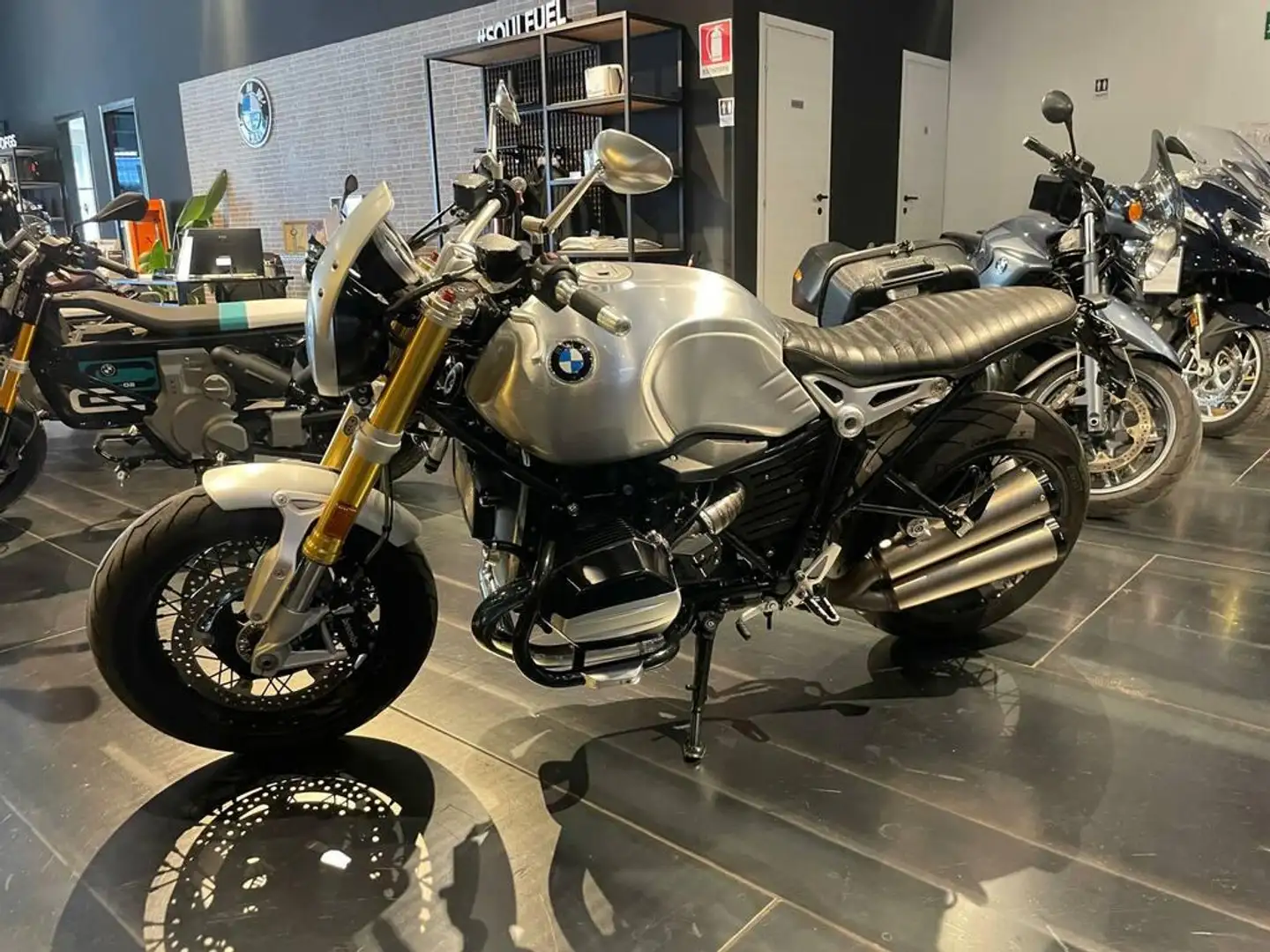 BMW R nineT 1200 Abs my17 Nero - 1