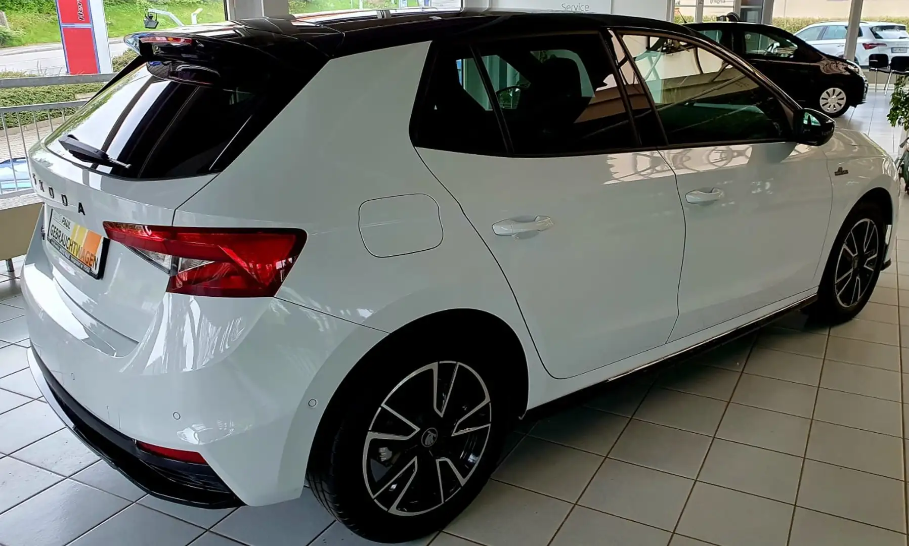 Skoda Fabia Monte Carlo*LED*Rückfahrk*Panodach*5J Garantie Weiß - 2