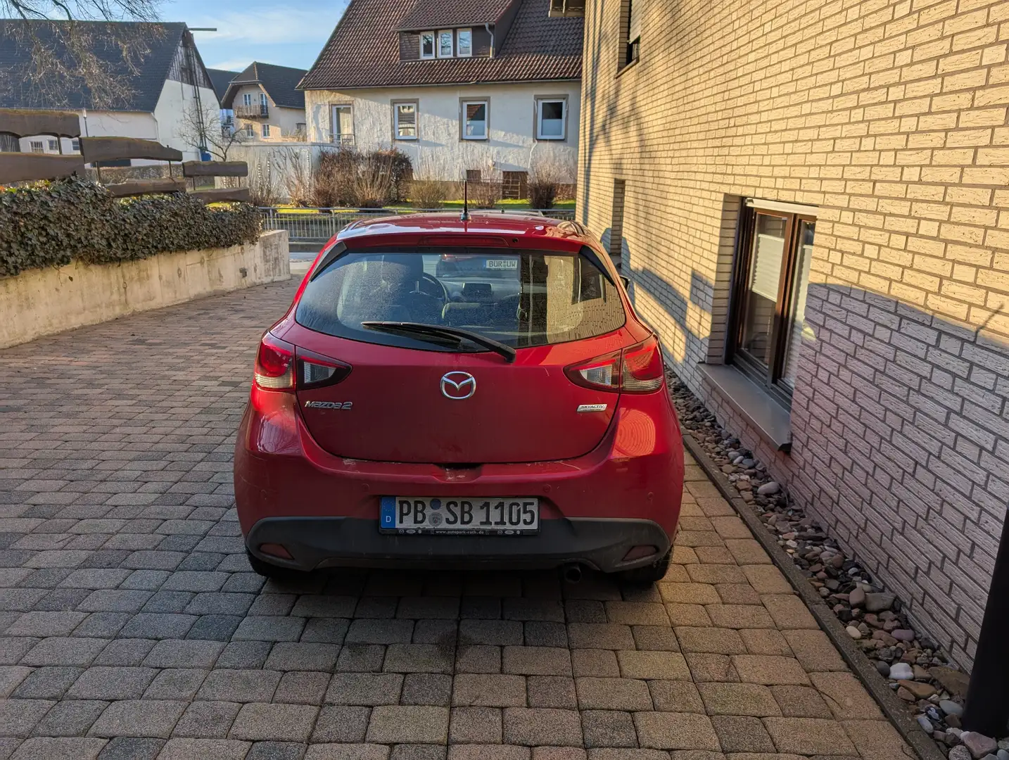 Mazda 2 2 SKYACTIV-G 75 Center-Line Rouge - 1