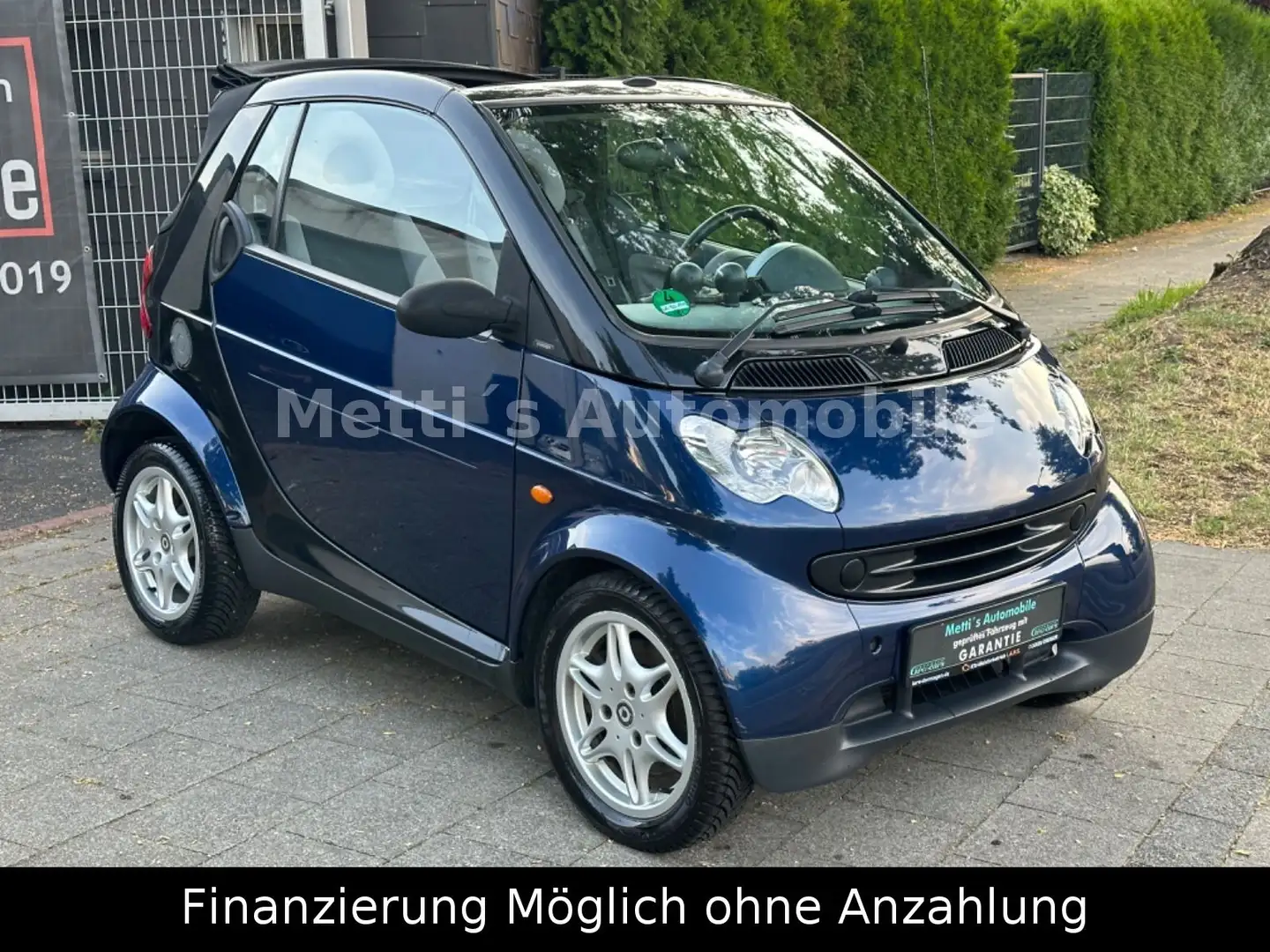 smart forTwo cabrio Passion/Klima/Alus/Radio/Top Schwarz - 2