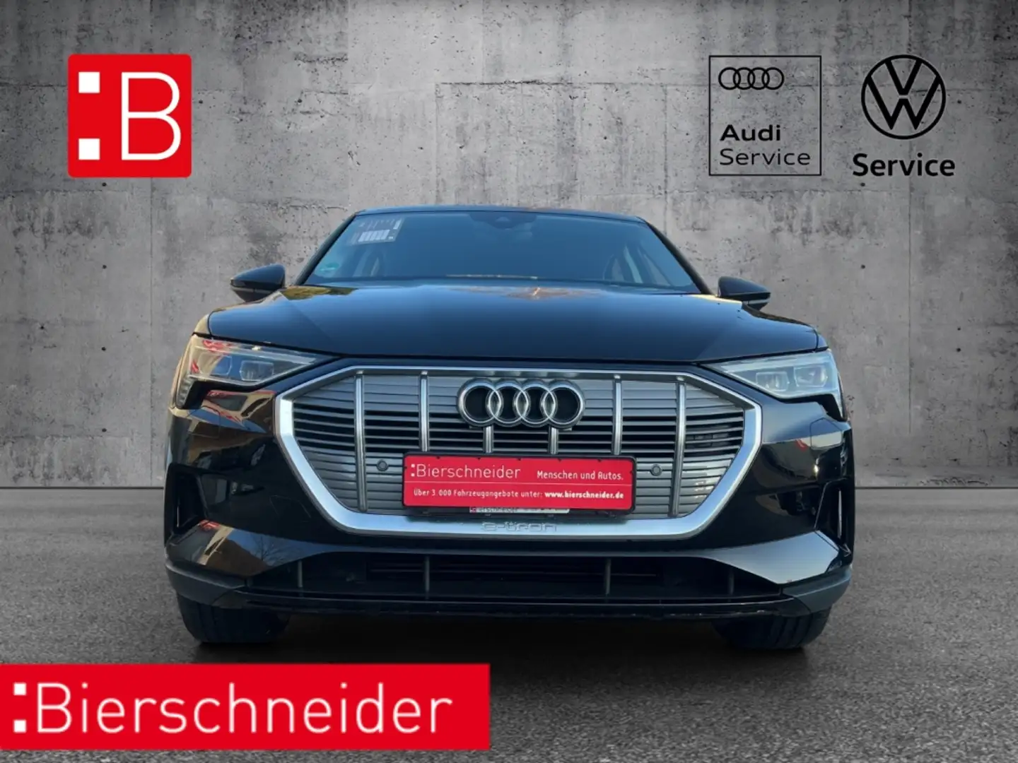 Audi e-tron Sportback 50 qu LED 19 KAMERA LUFT NAVI PDC GRA CO Schwarz - 2