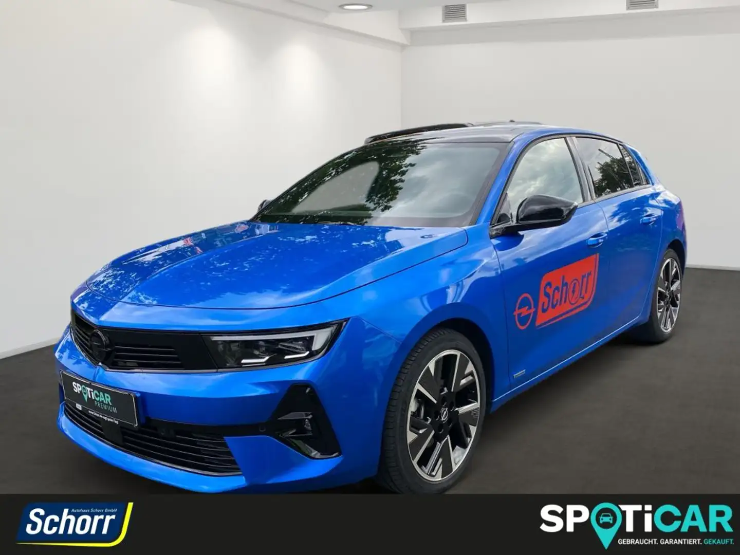 Opel Astra GS Blau - 1