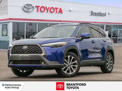 Blue 2022 Toyota Corolla Cross SUV / Crossover All-Wheel Drive Automatic