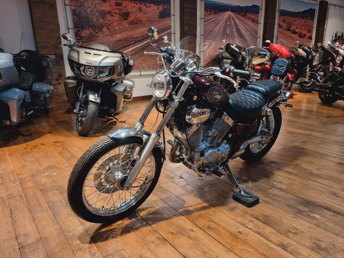 Yamaha XV 535 Top & Extras"  100 Jahre  (250/ 4,99 %) Rojo - 2