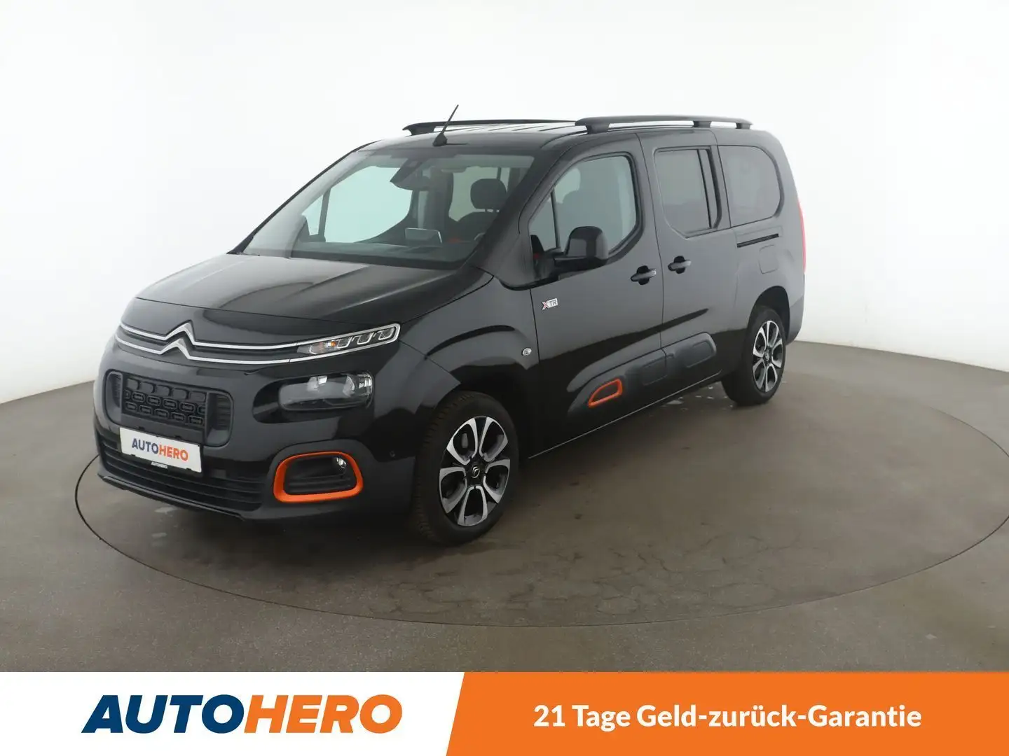 Citroen Berlingo 1.2 PureTech Shine XL Aut*7-SITZER*NAVI*TEMPO*CAM* Schwarz - 1