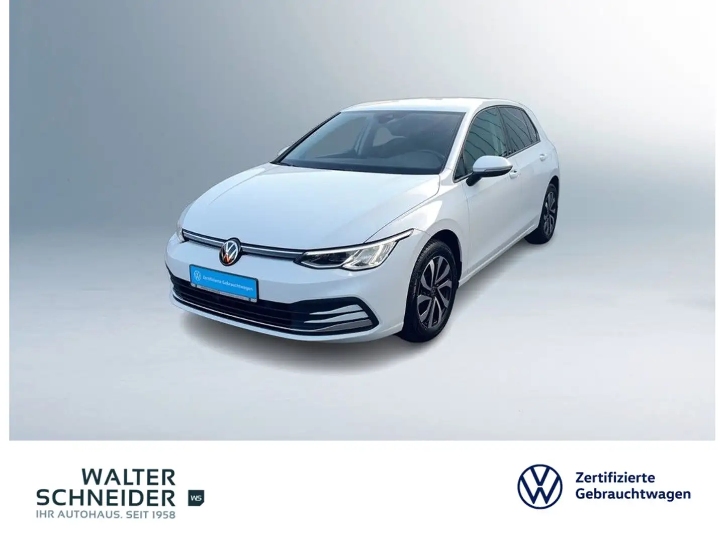 Volkswagen Golf 1.5 TSI Active Navi LED SHZ App-Connect Weiß - 1