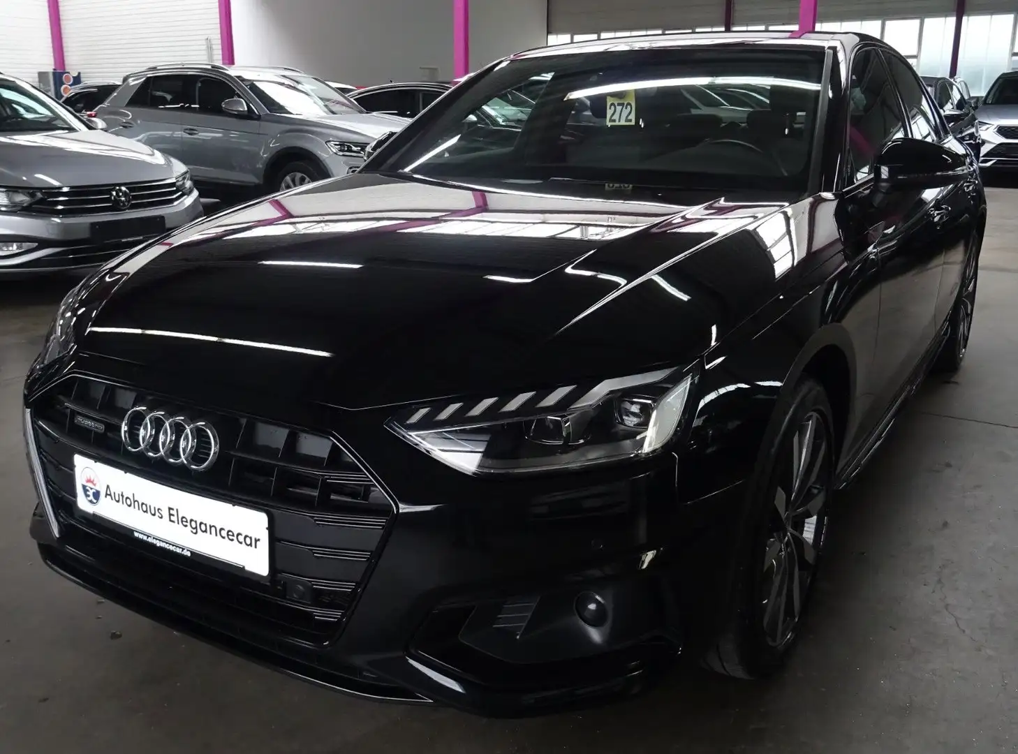 Audi A4 40 2.0 TDI QUATTRO*OPTIK SPORT PAKET* Noir - 1