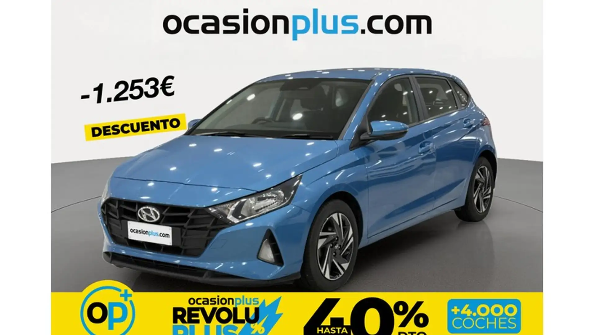 Hyundai i20 1.2 MPI Klass Azul - 1