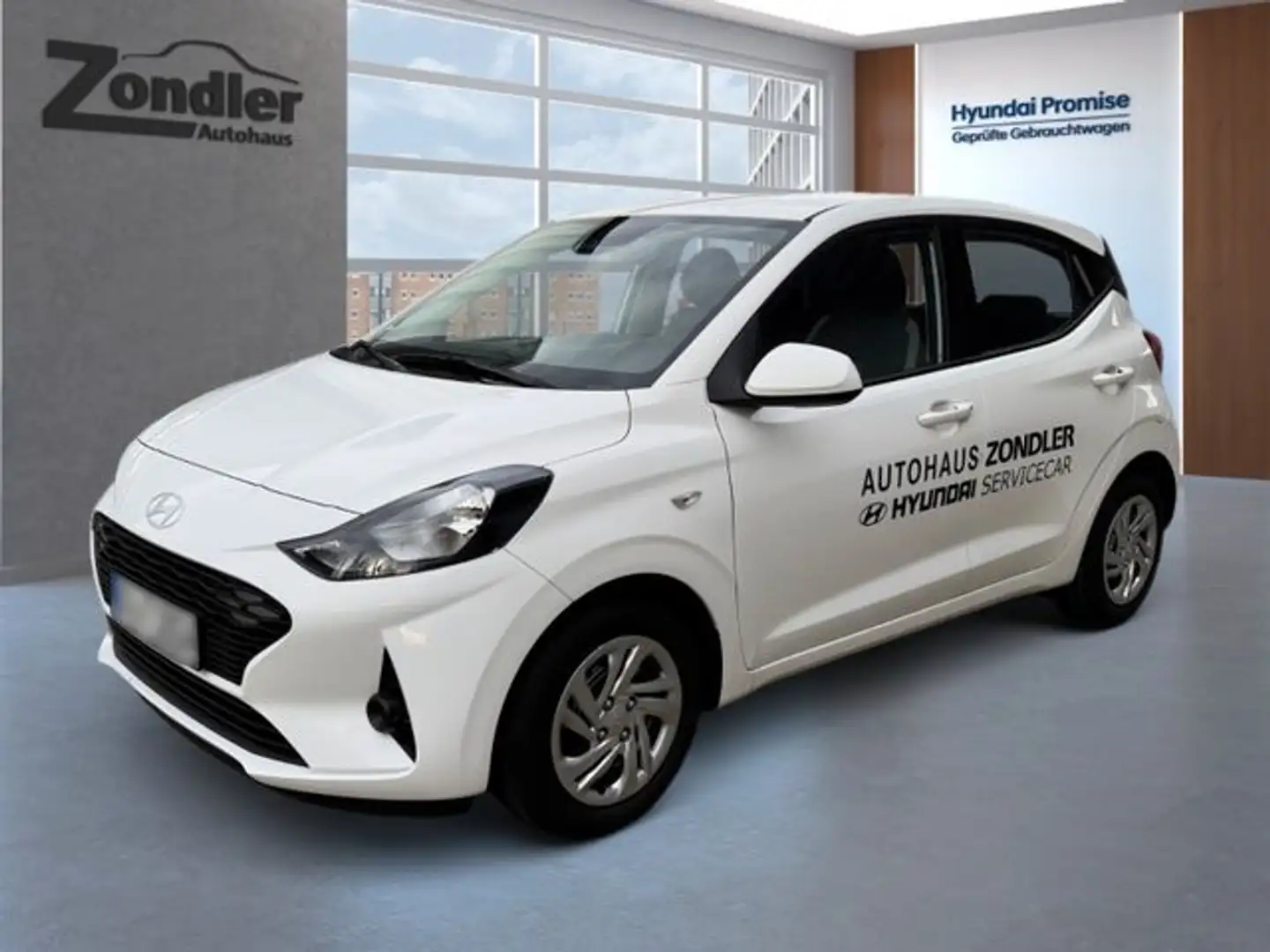Hyundai i10 1.0 Select Navi Weiß - 1