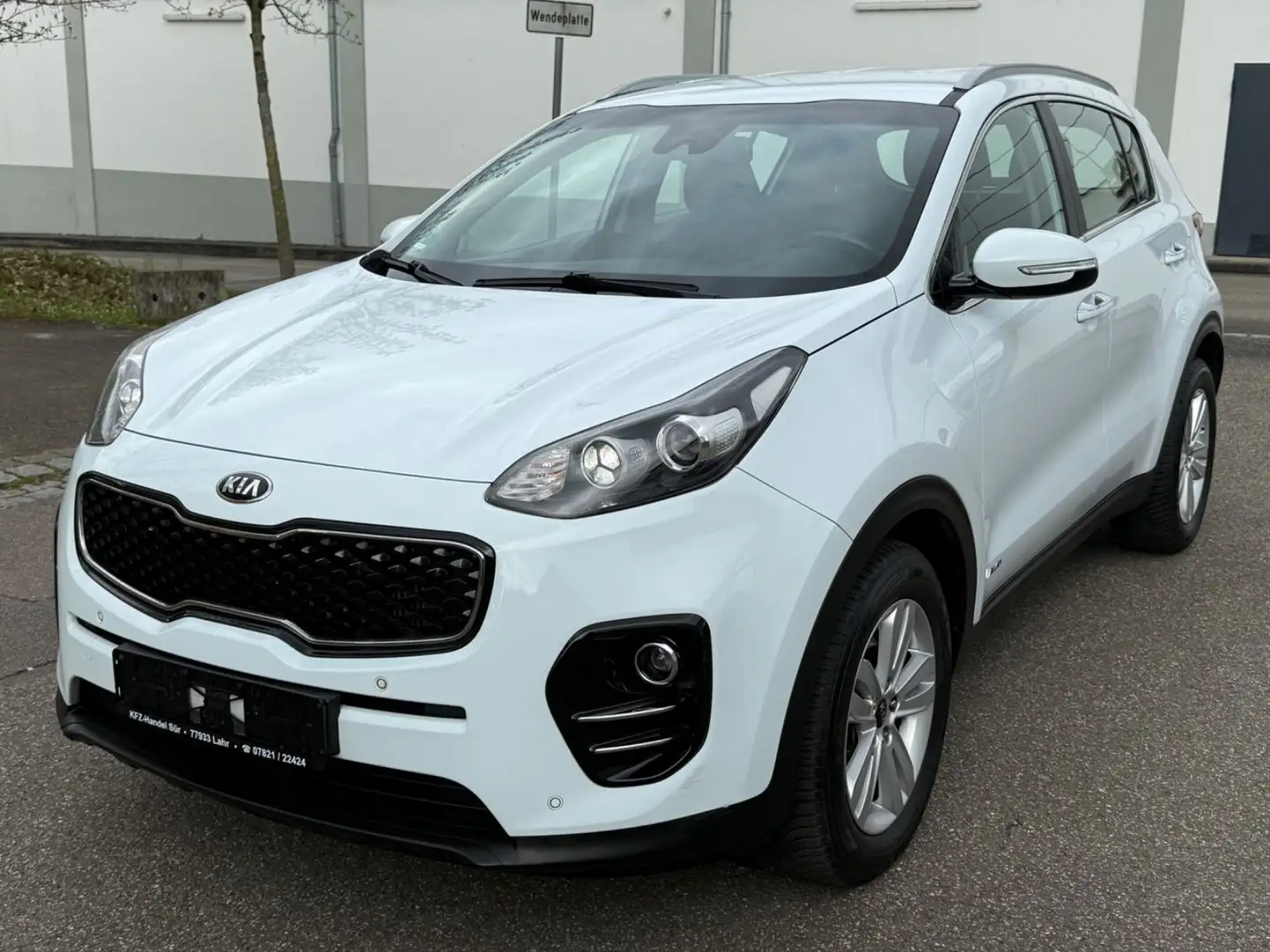 Kia Sportage Vision 4WD TÜV NEU/NAVI/LED/SPUR/R-CAM/ Bianco - 1