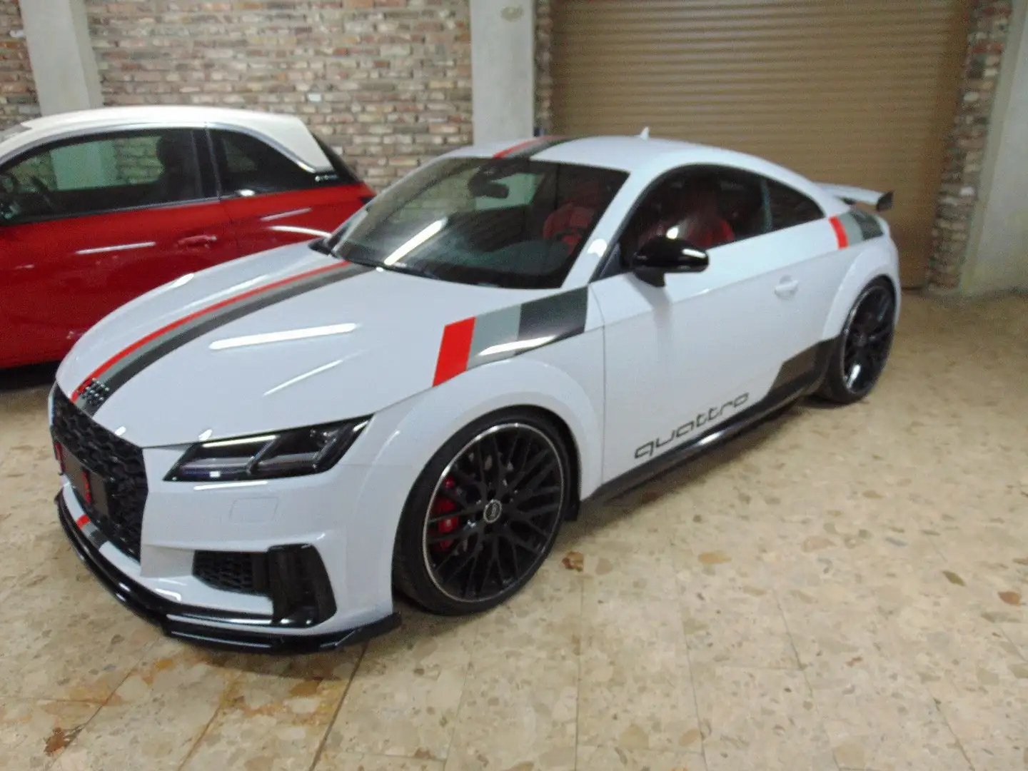 Audi TTS TFSI S tronic quattro Coupe *KW-Fahrwerk Weiß - 1