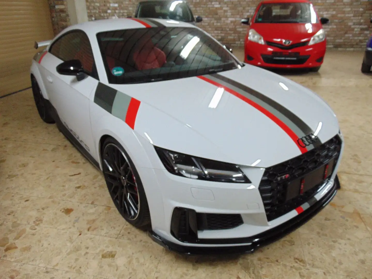 Audi TTS TFSI S tronic quattro Coupe *KW-Fahrwerk Weiß - 2