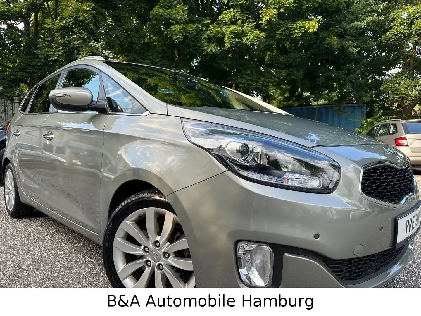 Kia Carens Edition 7 Sitze+2 Hand+Tüv/Au Neu+Navi Silber - 1