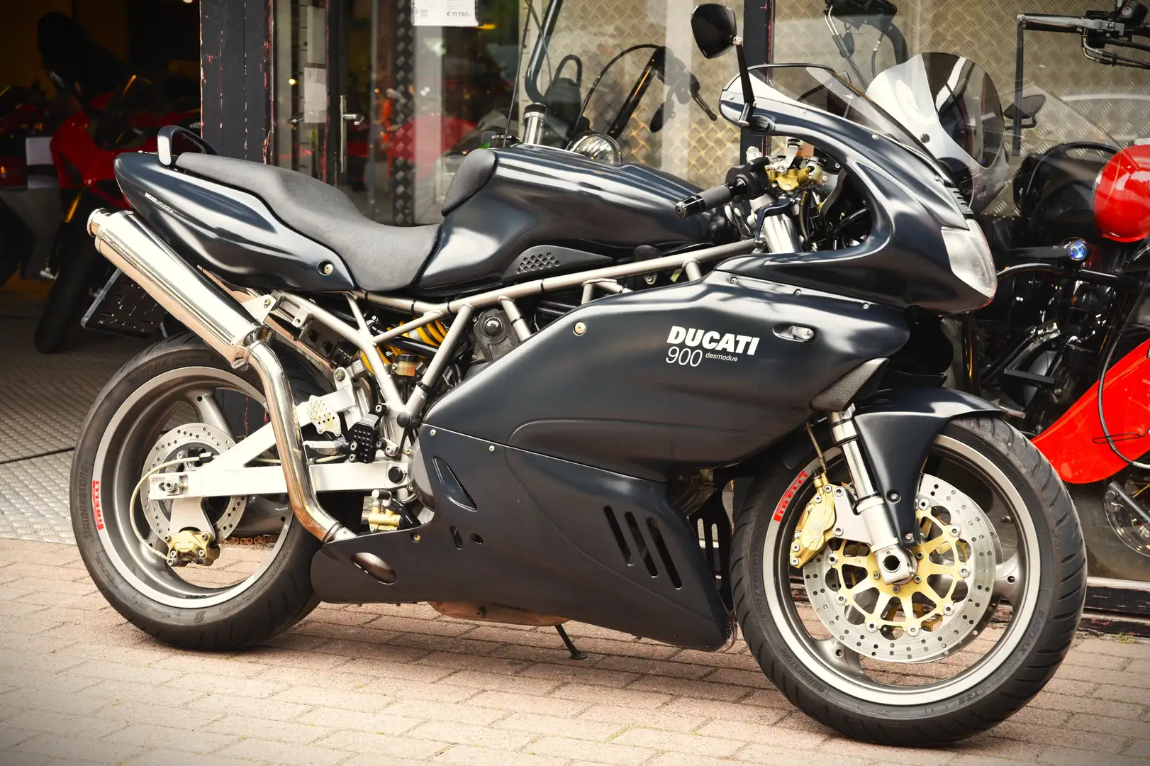 Ducati SuperSport 900 ***MOTO VERTE*** Zwart - 1