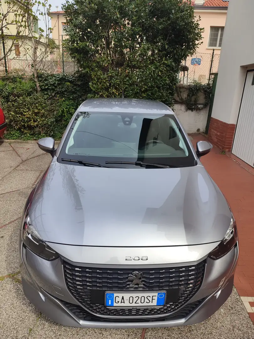 Peugeot 208 208 II 2019 1.2 puretech Like s Argento - 1