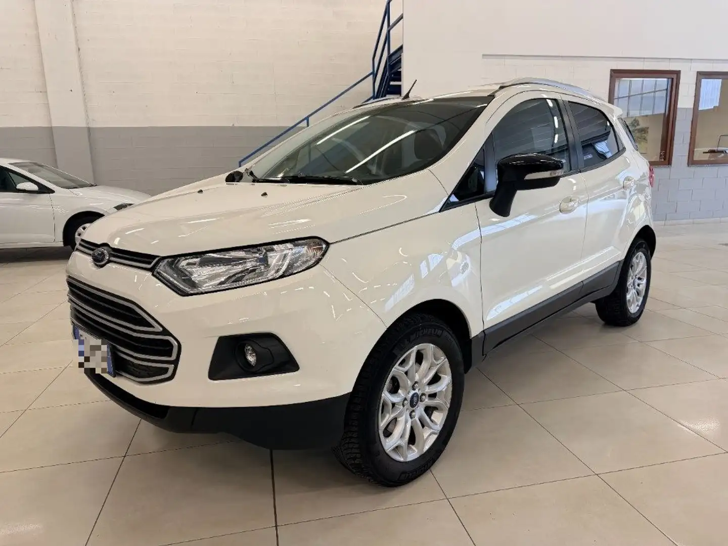 Ford EcoSport 1.5 TDCi 95 CV Titanium Blanc - 1
