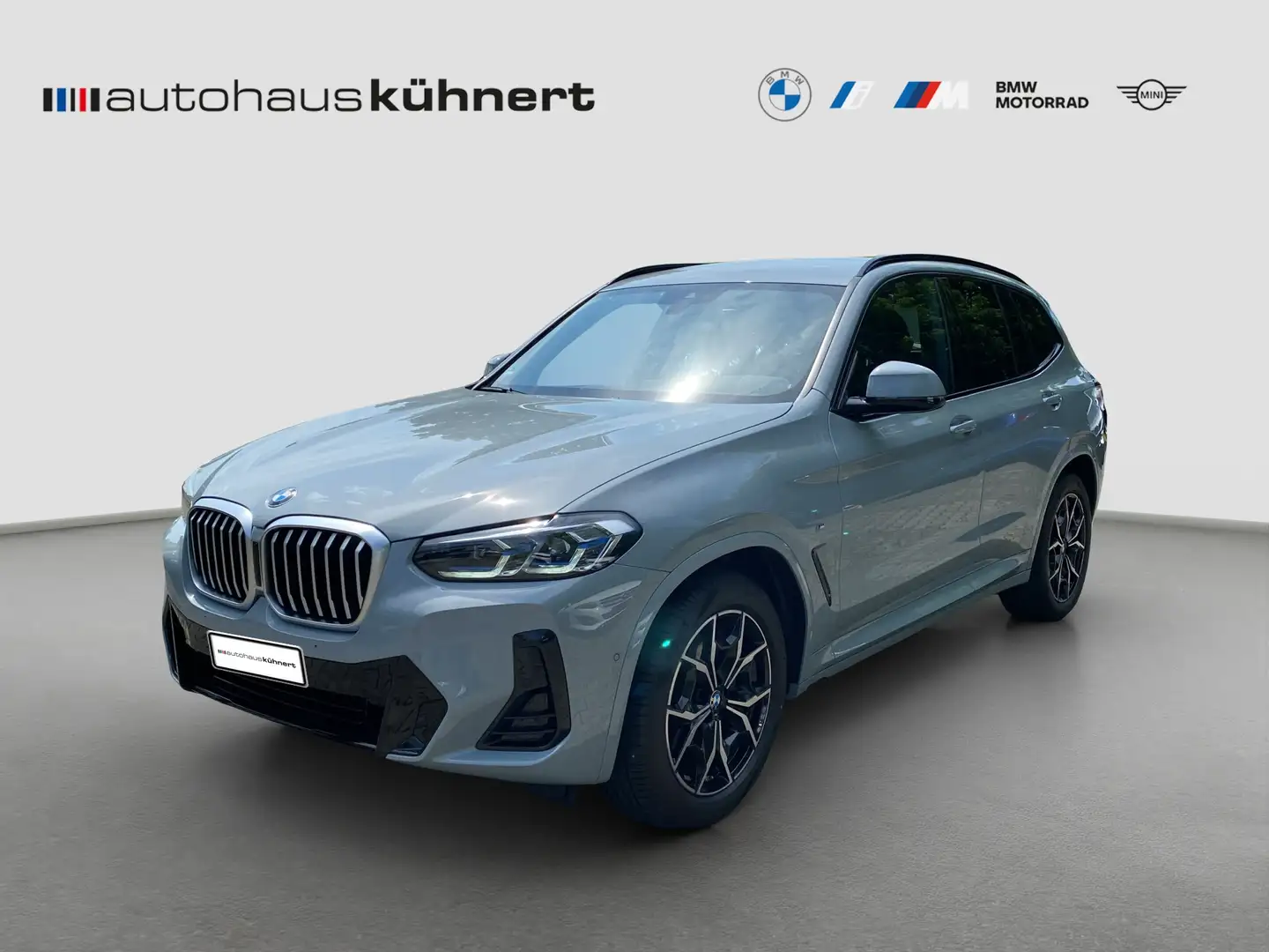 BMW X3 xDrive20d ///M-Sport SpurAss AHK Laser NP73 Grau - 1