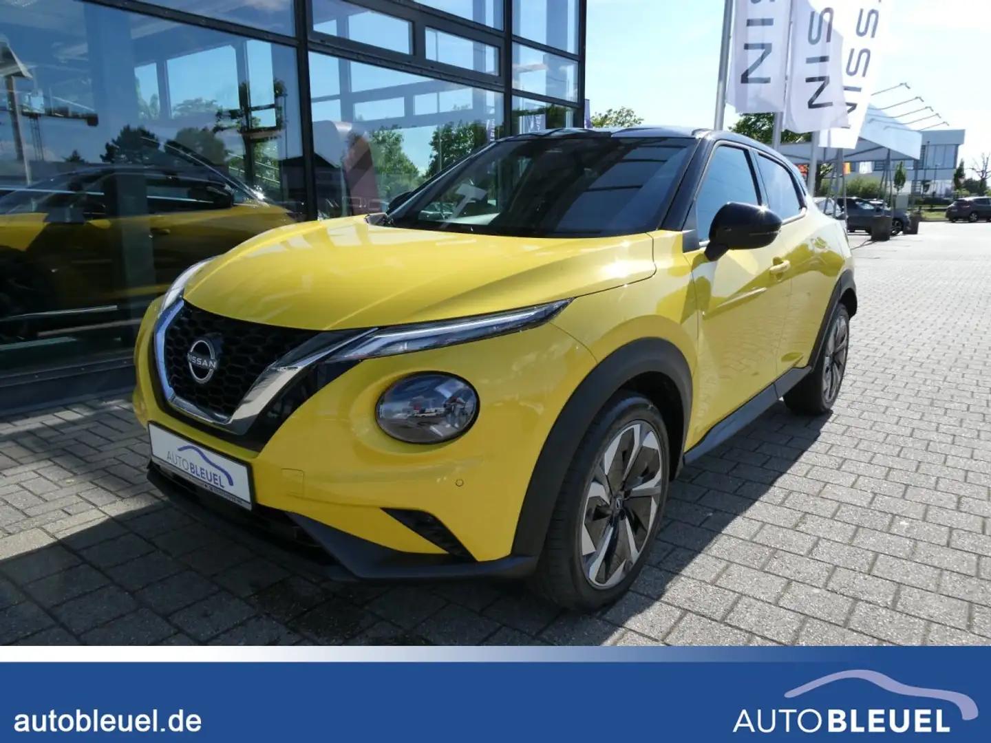 Nissan Juke 1,0 DIG-T DCT N-Connecta*Navi*Winter*19Zoll*2Tone Yellow - 1