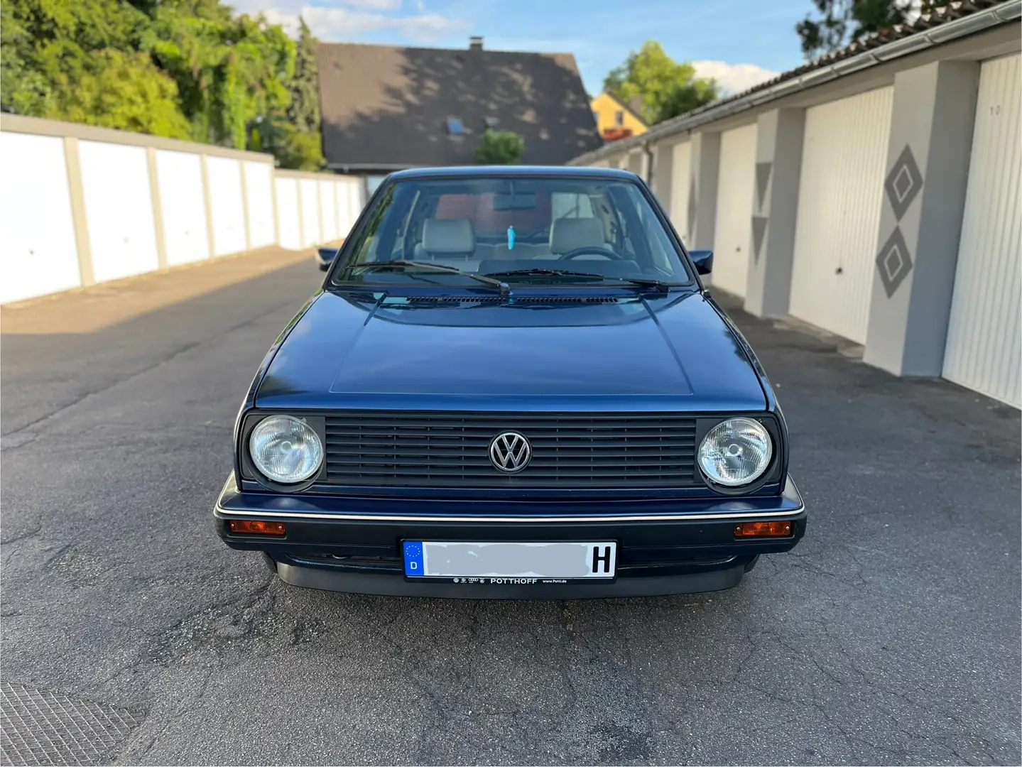 Volkswagen Golf II Sondermodell Bistro H-Kennzeichen Bleu - 2