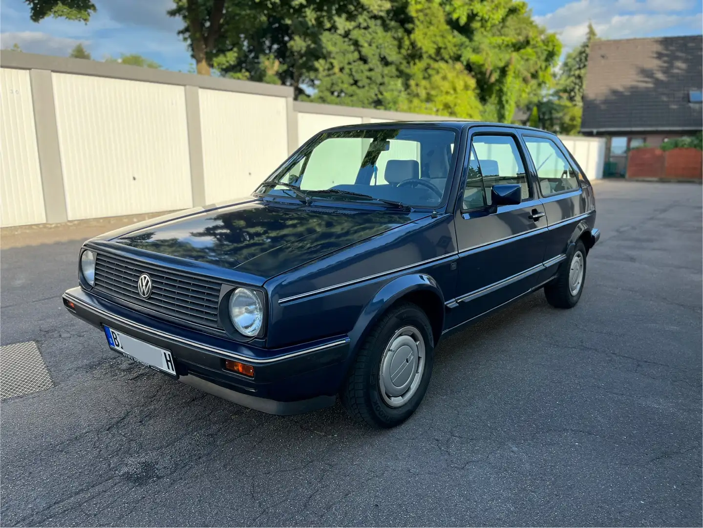 Volkswagen Golf II Sondermodell Bistro H-Kennzeichen Bleu - 1