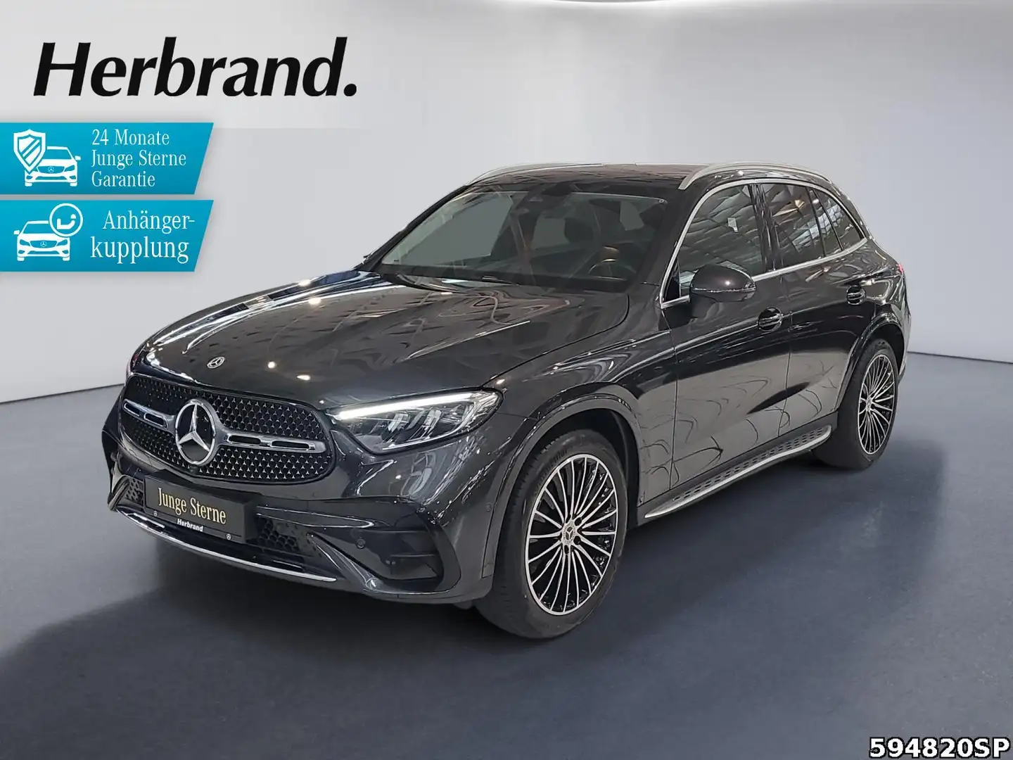 Mercedes-Benz GLC 300 4M AMG Pano AHK Standhzg. 360° Memory Grau - 1