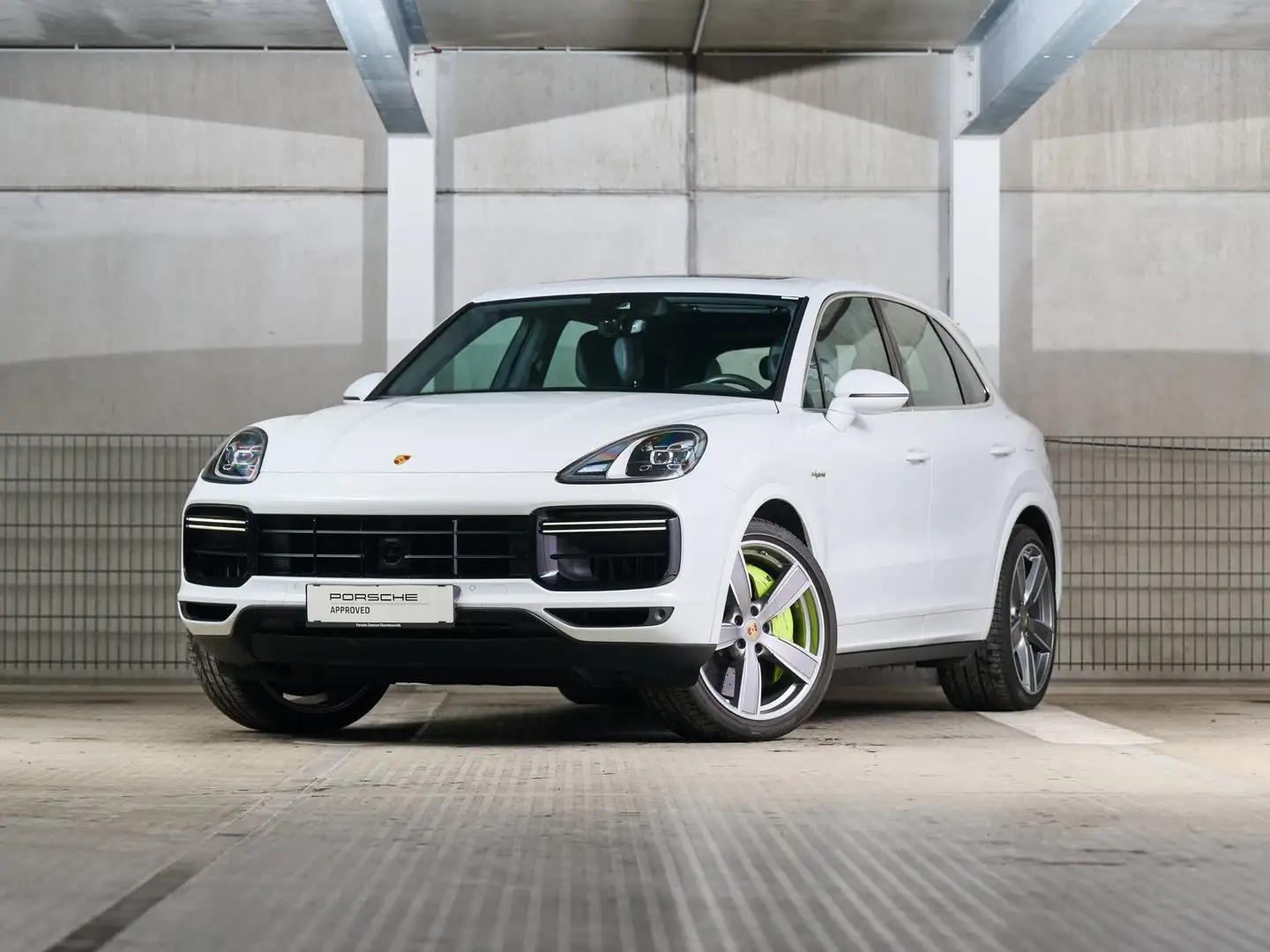 Porsche Cayenne Turbo S E-Hybrid Weiß - 1