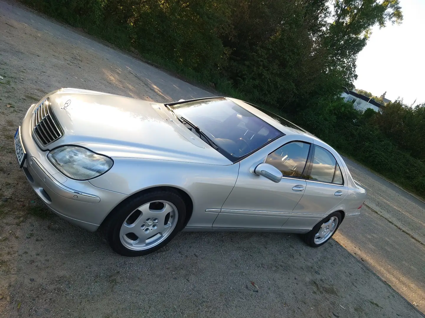 Mercedes-Benz S 500 W220 Youngtimer 1Hd Voll 0 Rost V8  Leder SSD usw Срібний - 1