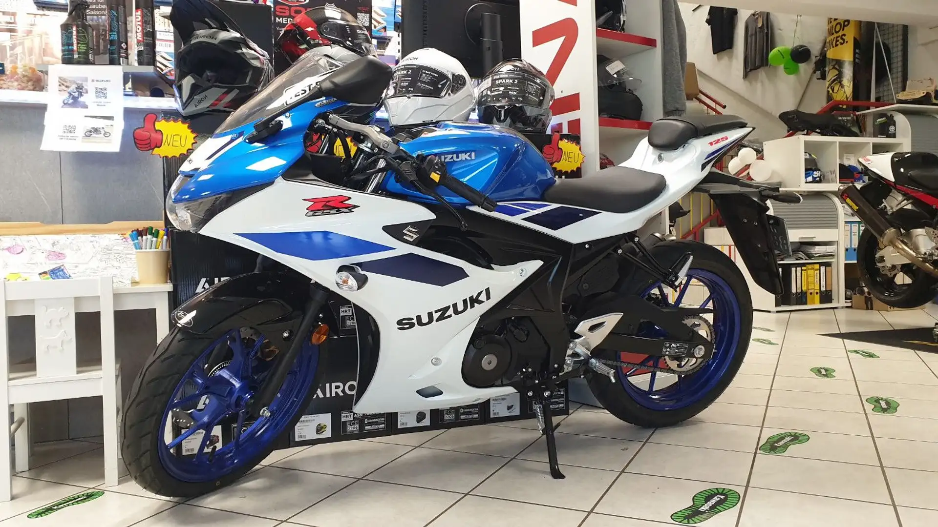 Suzuki GSX-R 125 Blauw - 1