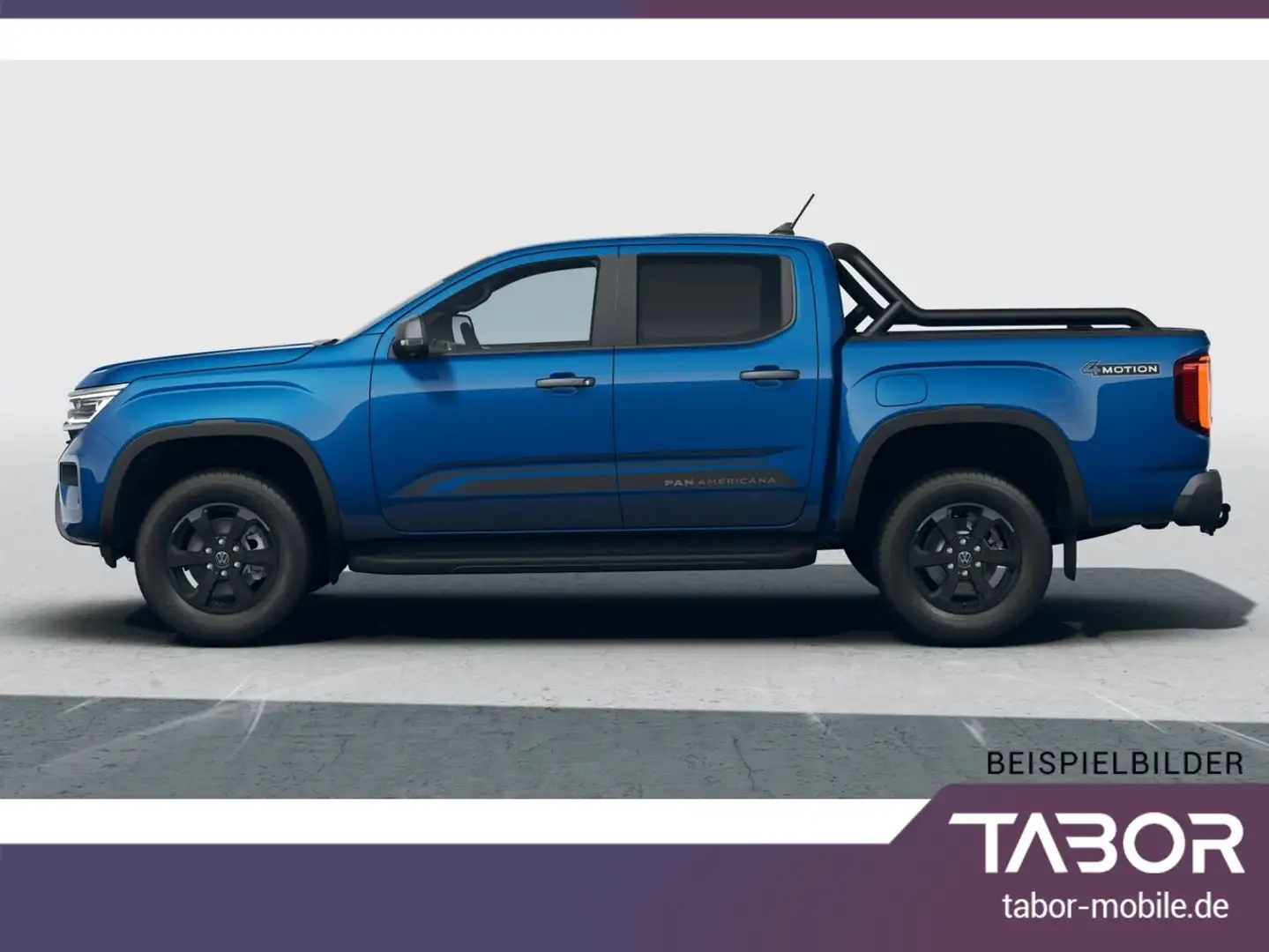 Volkswagen Amarok 3.0 TDI 241 AT 4M PanAm Matrix Nav 360° Blau - 2