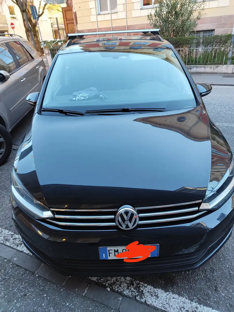 Volkswagen Touran Touran III 2017 1.6 tdi Business 115cv dsg Nero - 1