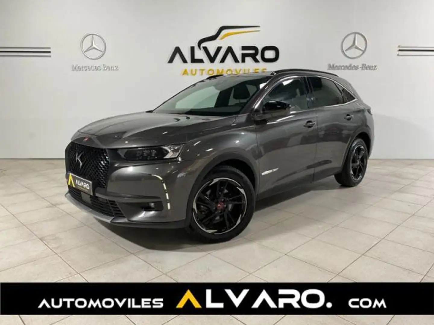 DS Automobiles DS 7 Crossback 2.0BlueHDi Performance Line Aut. Gris - 1