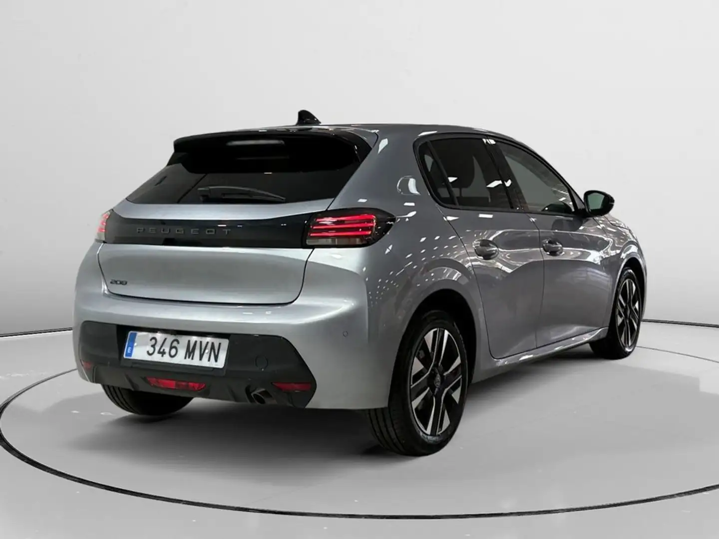 Peugeot 208 1.2 Puretech S&S Allure 100 Gris - 2