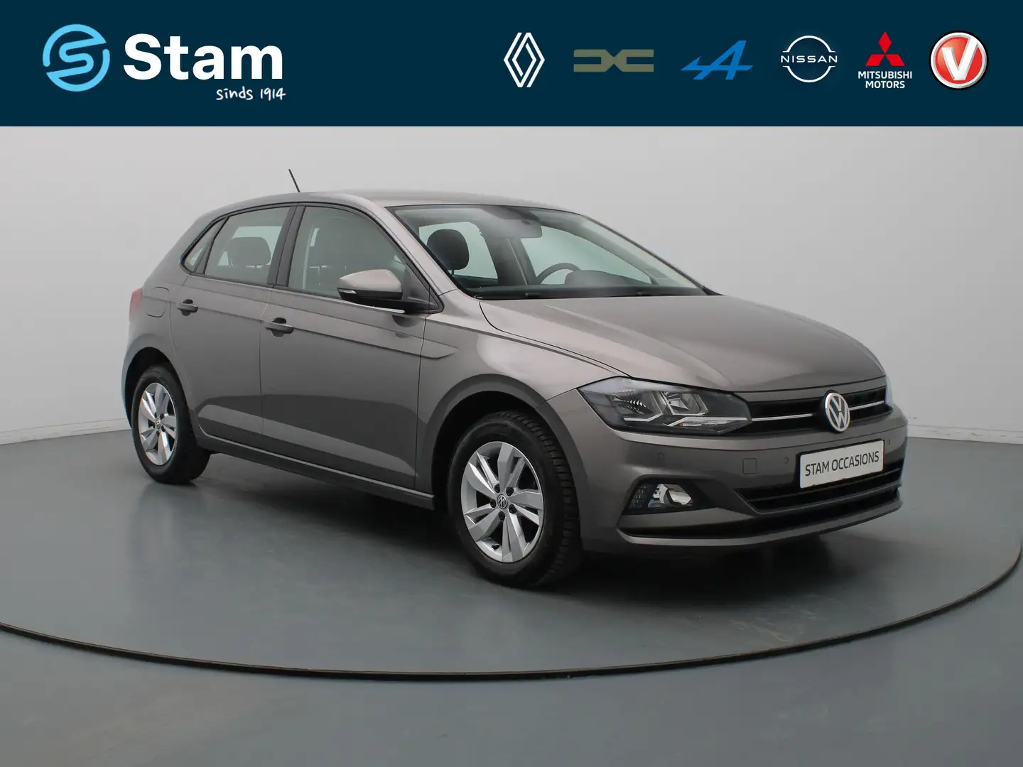 Volkswagen Polo 100pk TSI Highline Business R Adapt. Cruise | Clim Grijs - 1