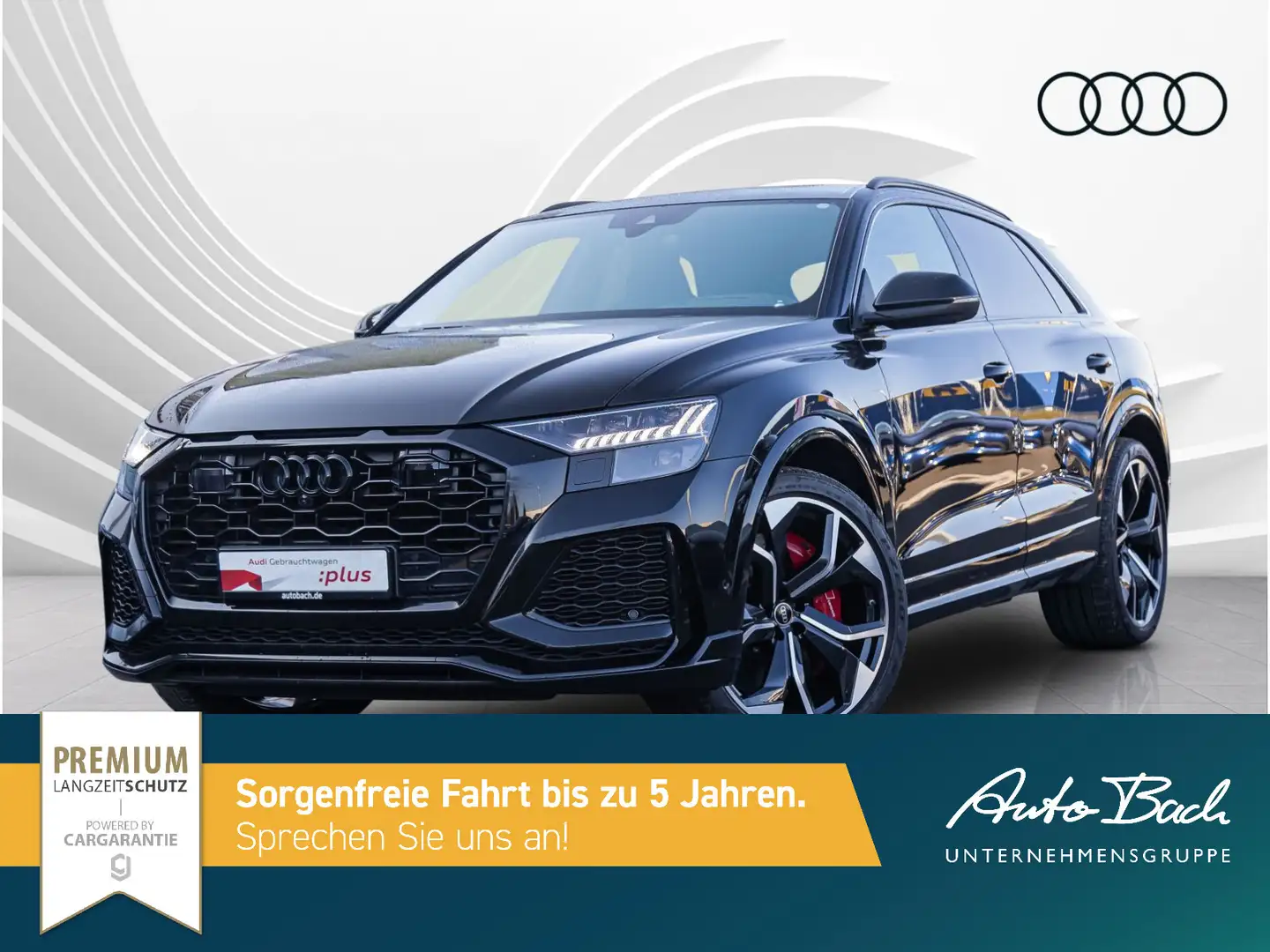 Audi RS Q8 RSQ8 Pano AHK ACC Keramik B&O Matrix HuD Standhz Zwart - 2