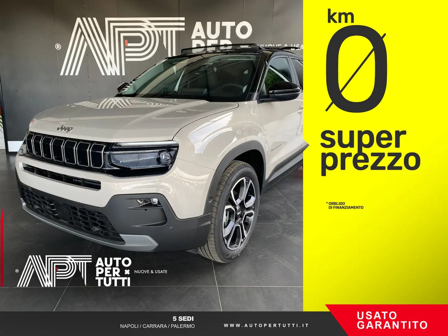 Jeep Avenger Avenger 1.2 turbo Summit fwd 100cv Beige - 1