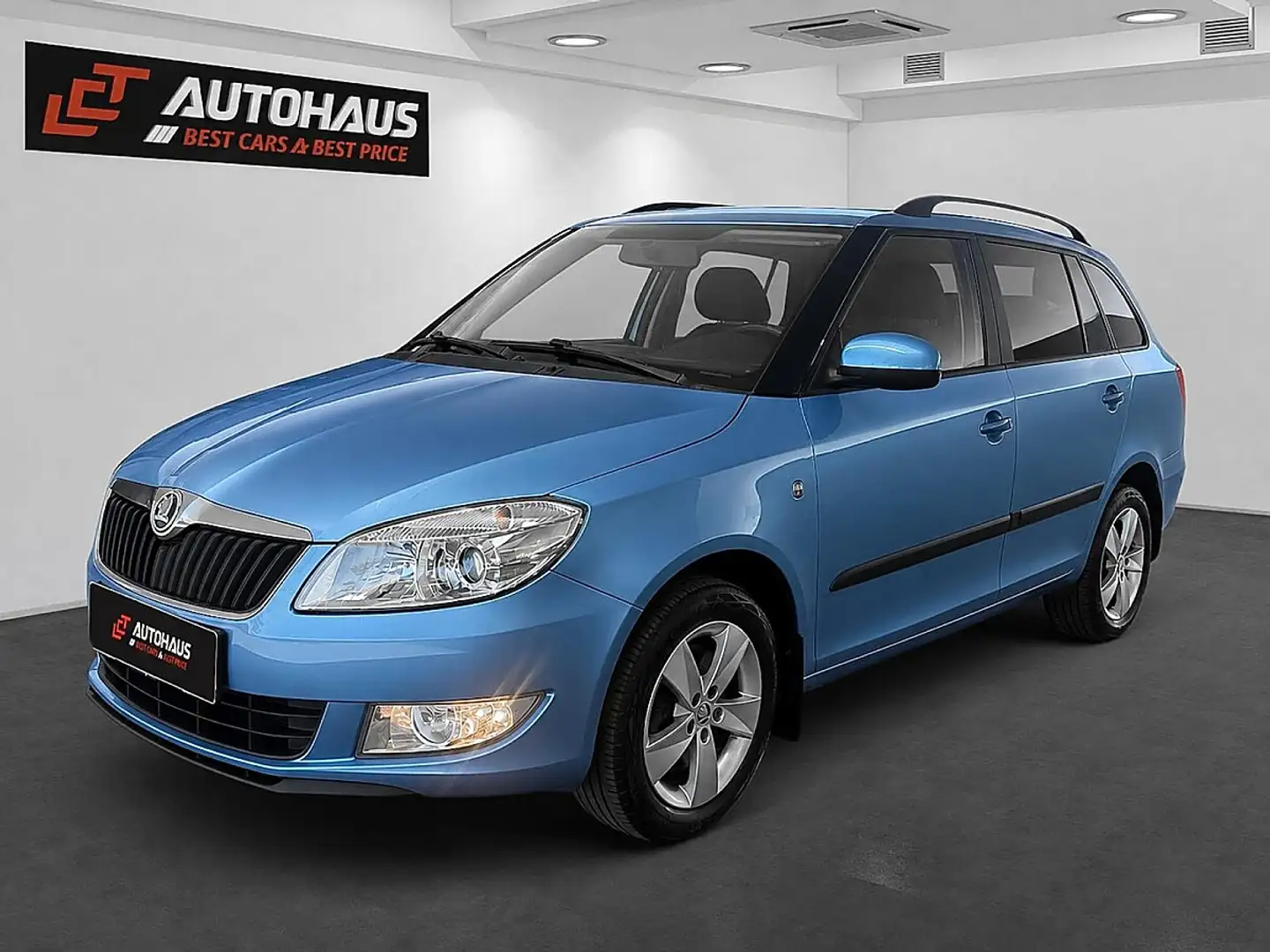 Skoda Fabia Combi Ambition 1,2 TSI DSG | 1.BESITZ | SERVICE... Blau - 1