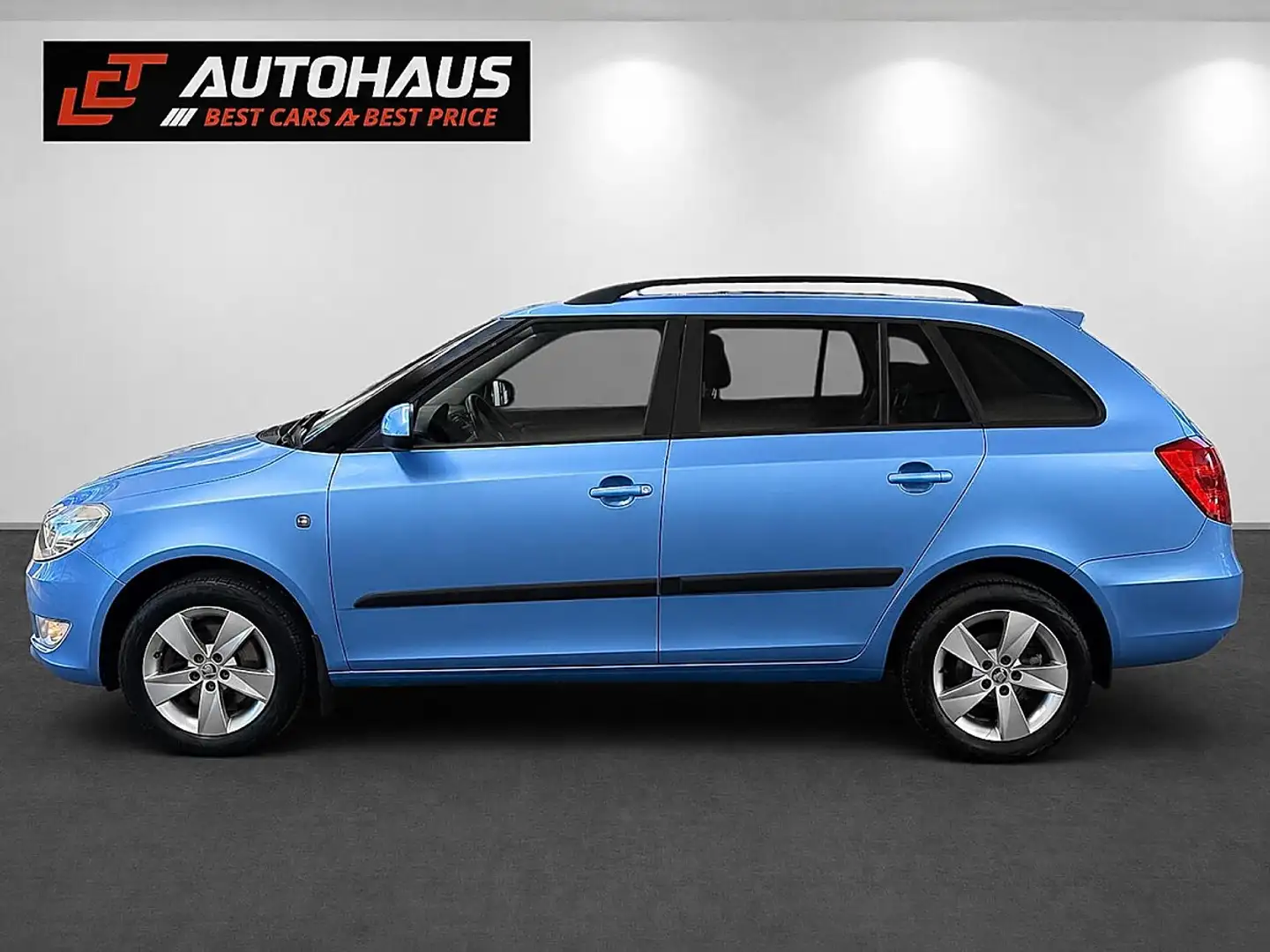 Skoda Fabia Combi Ambition 1,2 TSI DSG | 1.BESITZ | SERVICE... Blau - 2