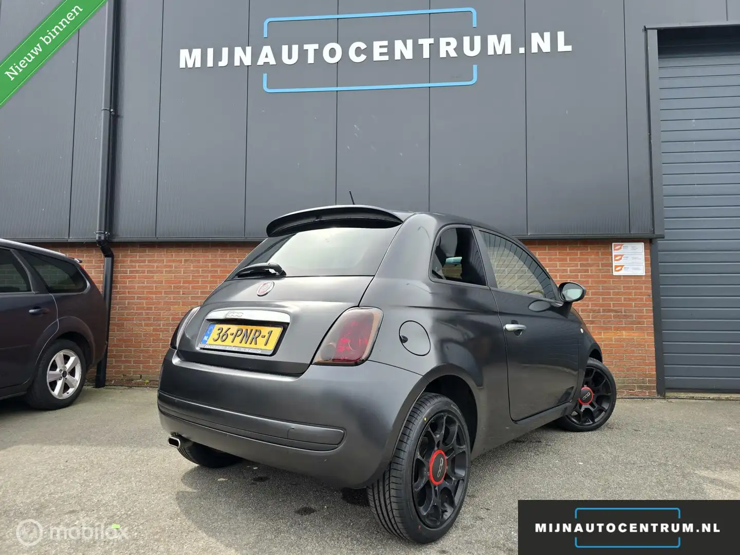 Fiat 500 0.9 TwinAir Blackjack / NAP✔️ 1 JAAR APK✔️ AIRCO✔️ Noir - 2