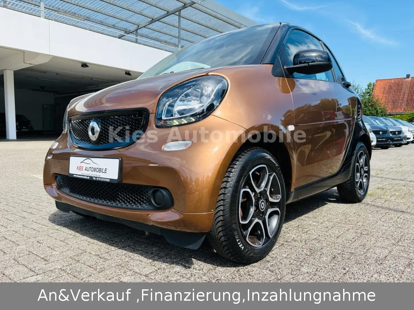 smart forTwo Passion KLIMA/PANO/TAGFAHRLICHT/ALLWETTER Schwarz - 1