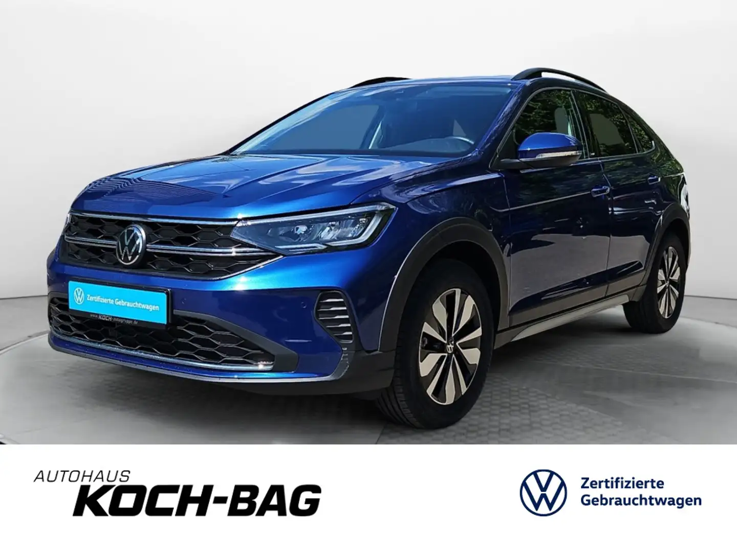 Volkswagen Taigo 1.0TSI Move DSG LED Navi AHK Blauw - 1
